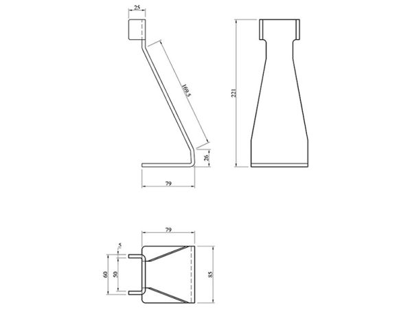 Steel Post Base 1600-1800 - Image 3