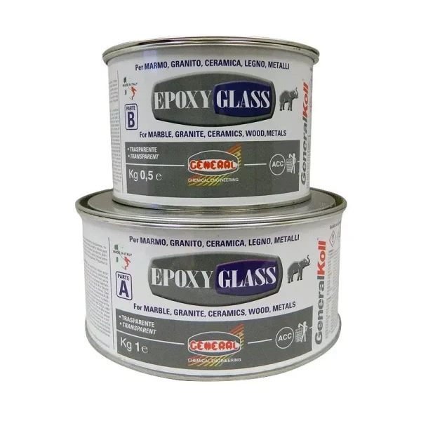 General Epoxy Glass solid transparent