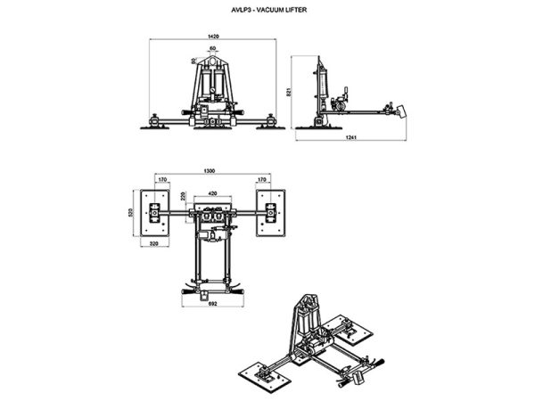 AVLP 3 - 600kg Vacuum Lifter - Image 4